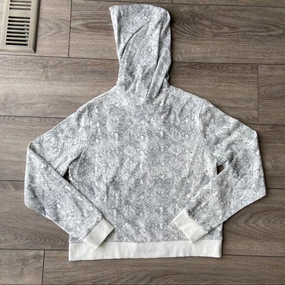 NWT Alternative Cropped Zip  Lounge Hoodie - Picture 8 of 10